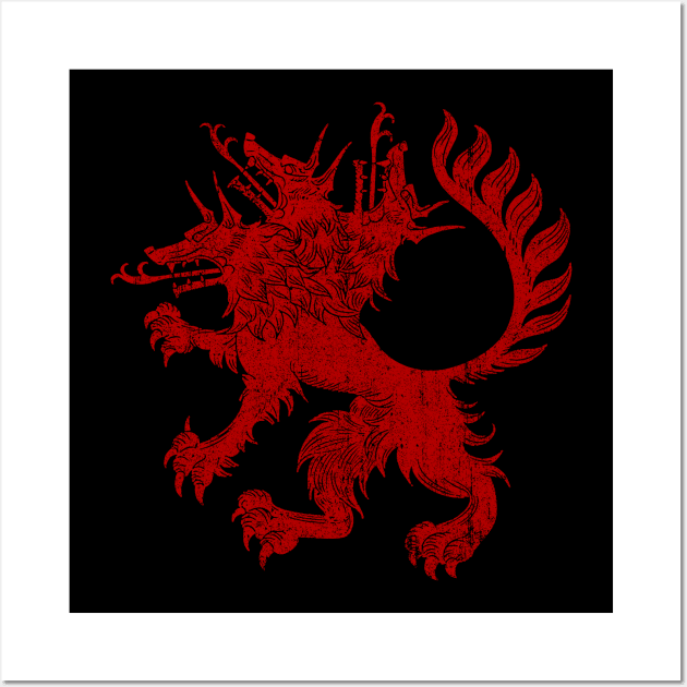 Code Vein Cerberus Unit (Chest Pocket) Wall Art by huckblade